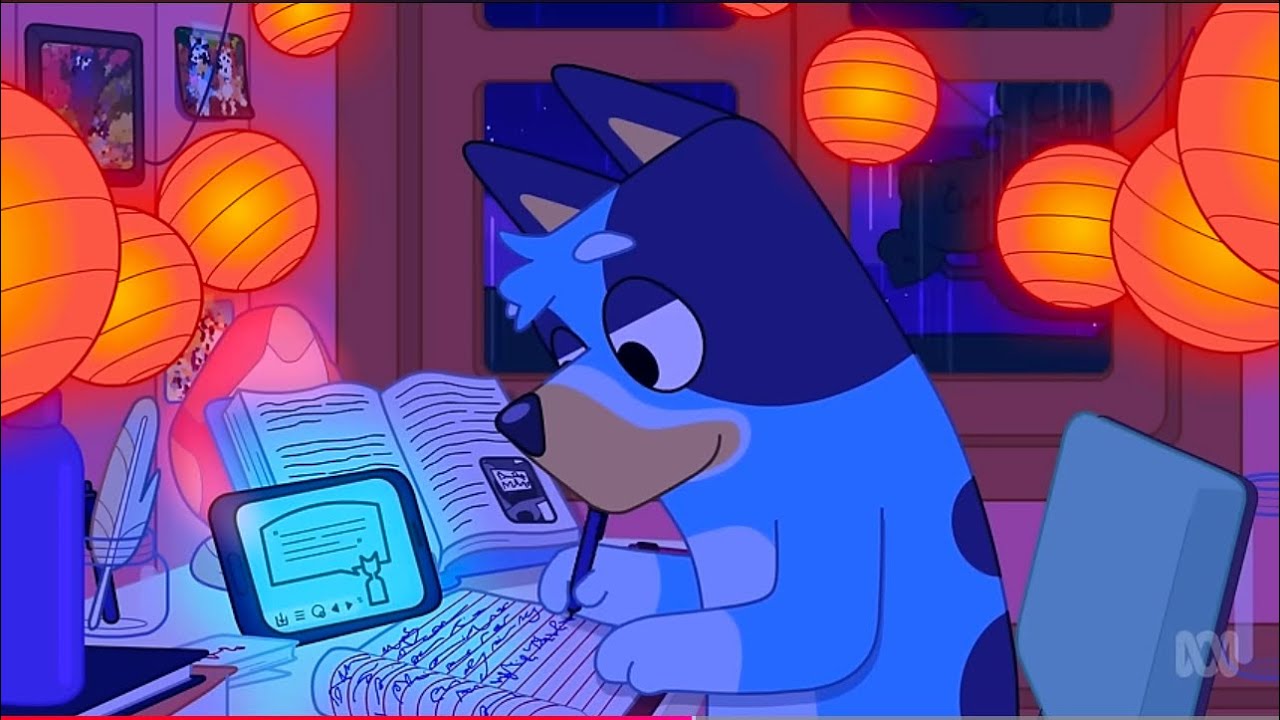 Study with Bluey // Cozy chill lofi music LIKE & SUBSCRIBE #bluey #blueybingo #relaxing