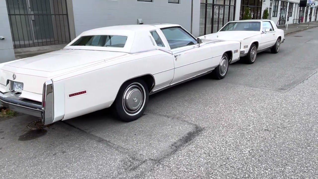 Comparing the 1978 Eldorado Biarritz to my latest edition the 1985 Eldorado Biarritz
