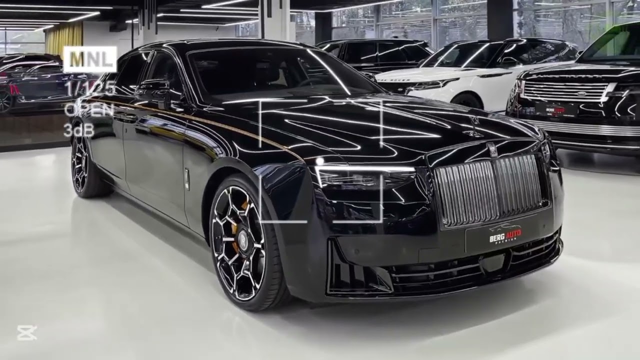 The Rolls-Royce Ghost Black Badge 2026 #rollsroyce #usa #luxurycar #4k #viralvideo #vehicles 