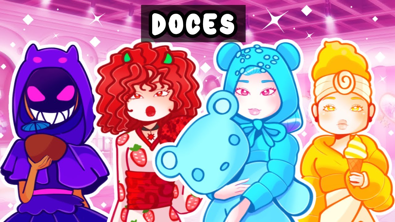 Turma da Batatinha VIROU DOCES no Dress To Impress!