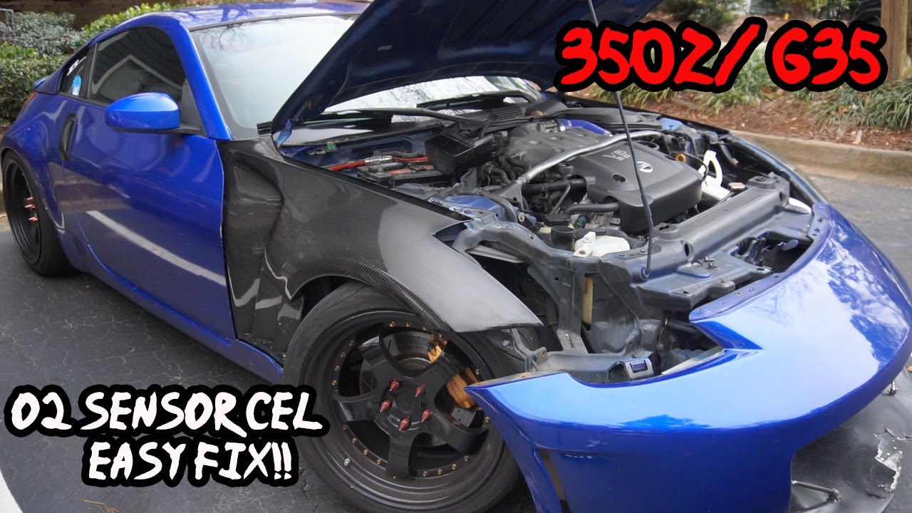 Nissan/G35 350z  p0031 1148 And Other O2 Simple Cel Fix!!!