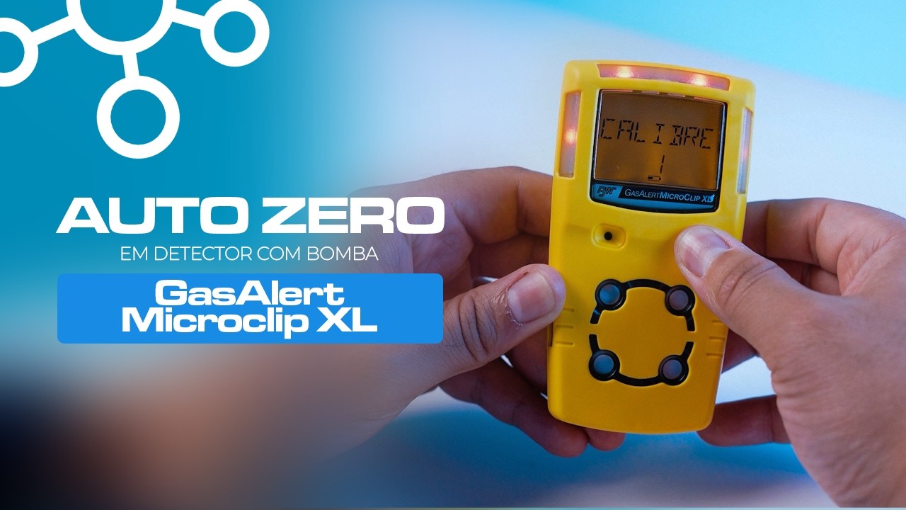Auto Zero em Detector de G&aacute;s sem bomba