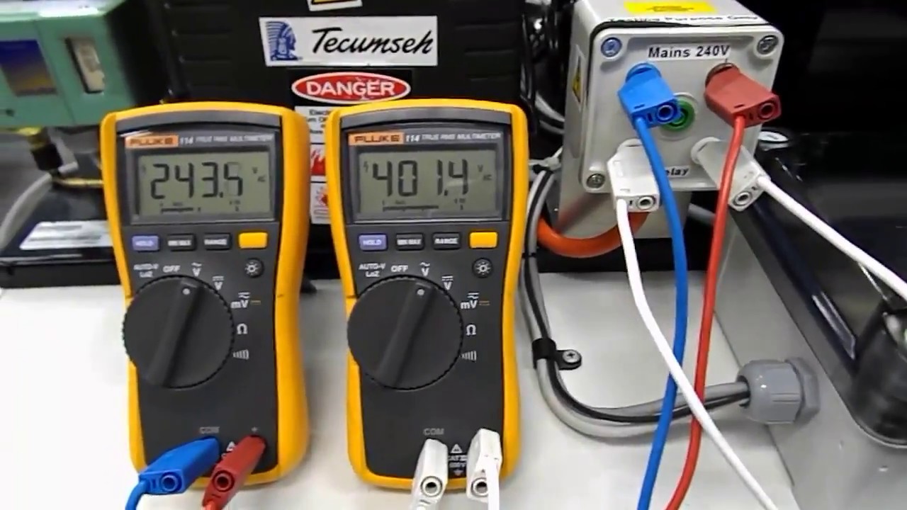 Back EMF with potential relay operation
