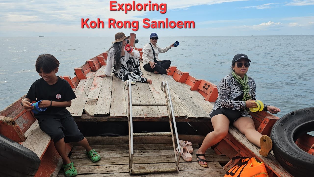Village 23 and fishing at Koh Rong Sanloem.