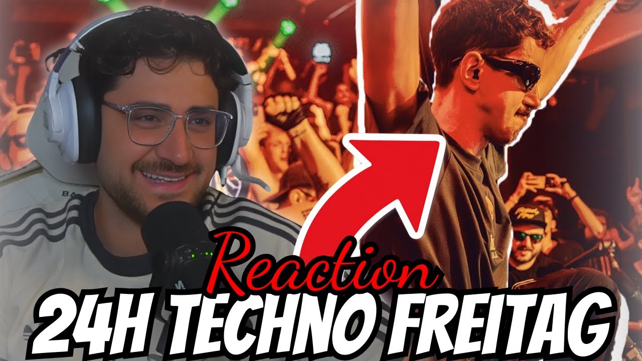 ELI REAGIERT AUF DEN 24H TECHNO FREITAG VON HANDOFBLOOD 😂🎵