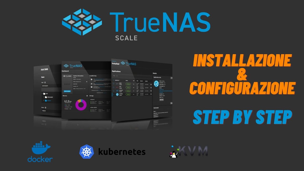 TrueNas Scale installazione e configurazione Step BY Step (Tutorial)