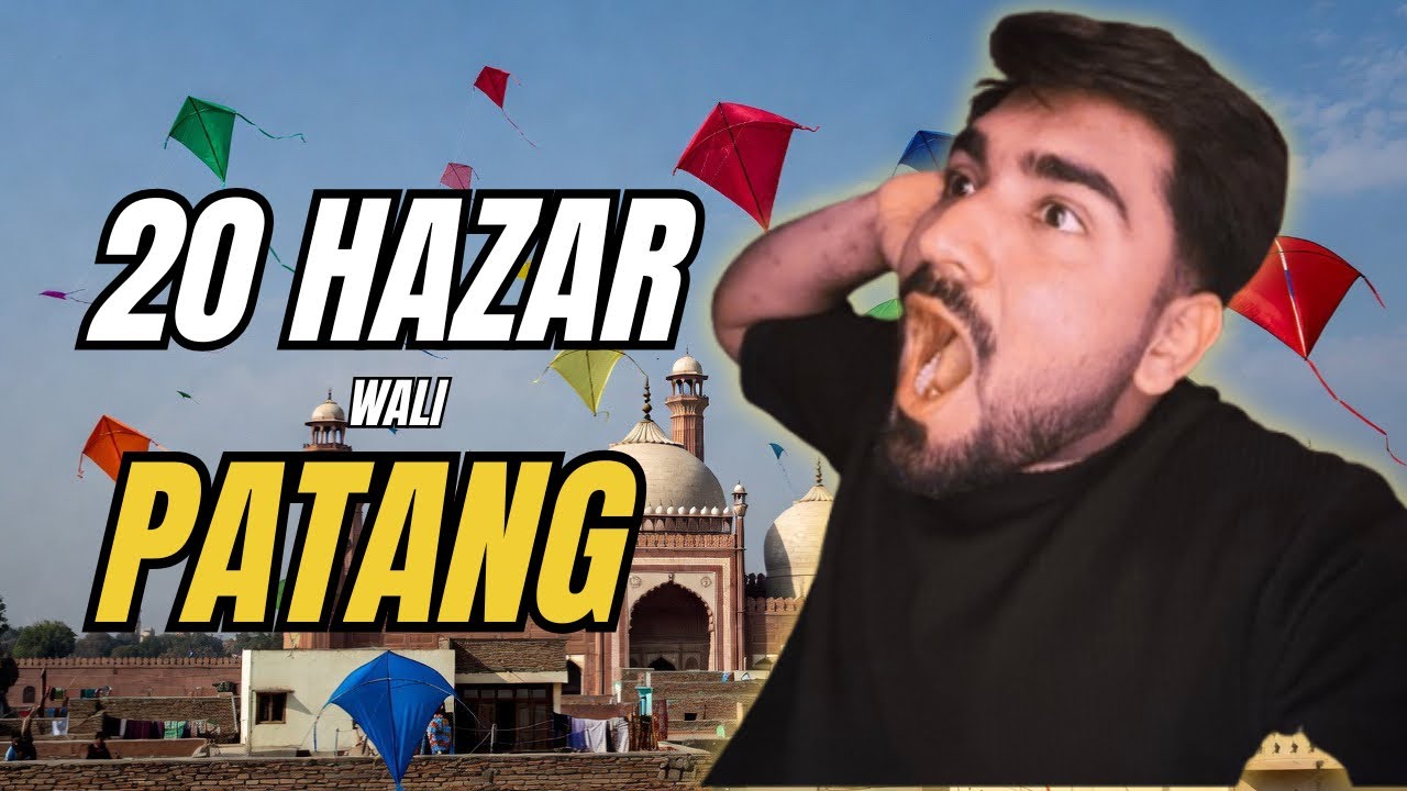 20 Hazar wali patang | Lahore Basant 2K26 🪁 