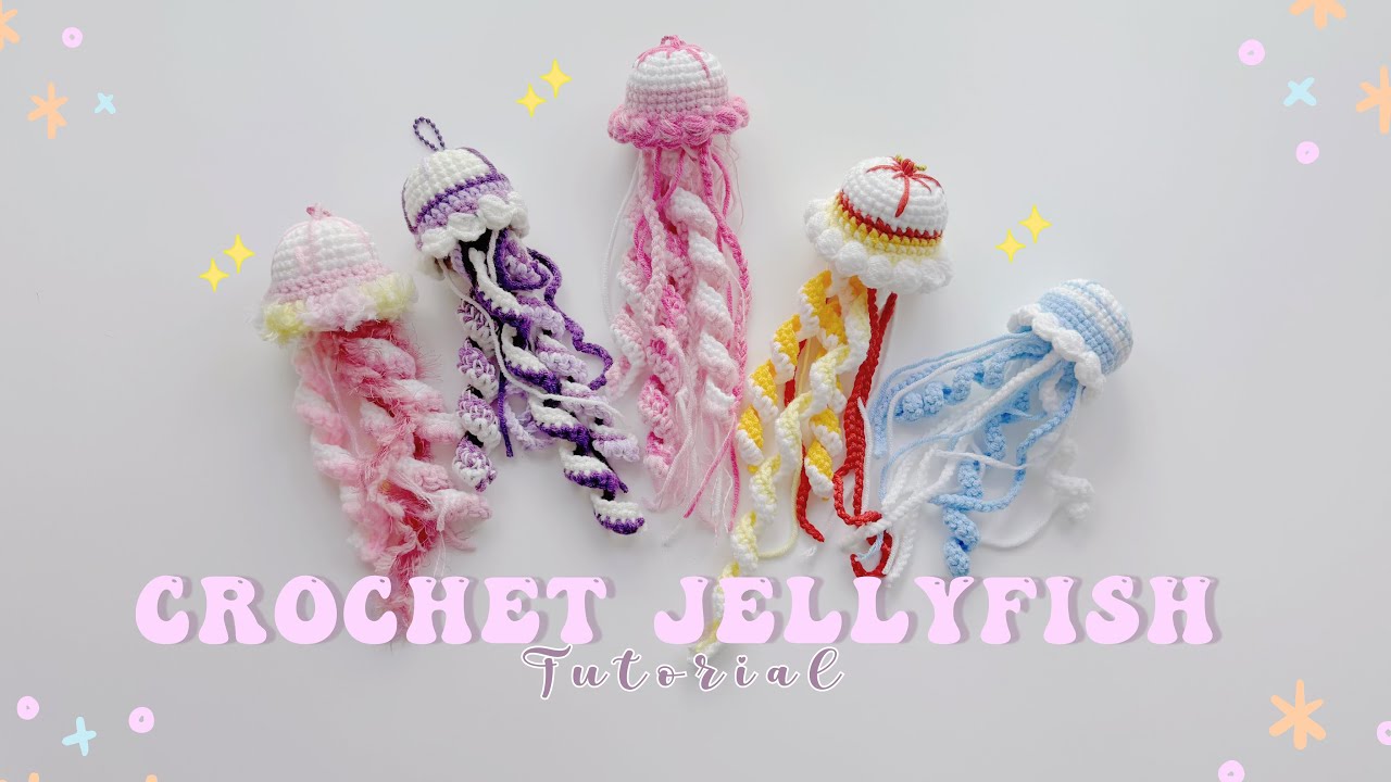 Crochet Jellyfish Tutorial 🪼| KJ Korn