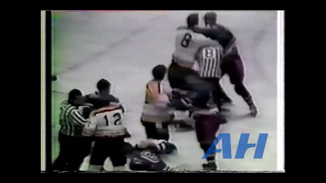 NHL Mar. 25, 1970 New York Rangers v Boston Bruins (R) Orland Kurtenbach v Ken Hodge (R)