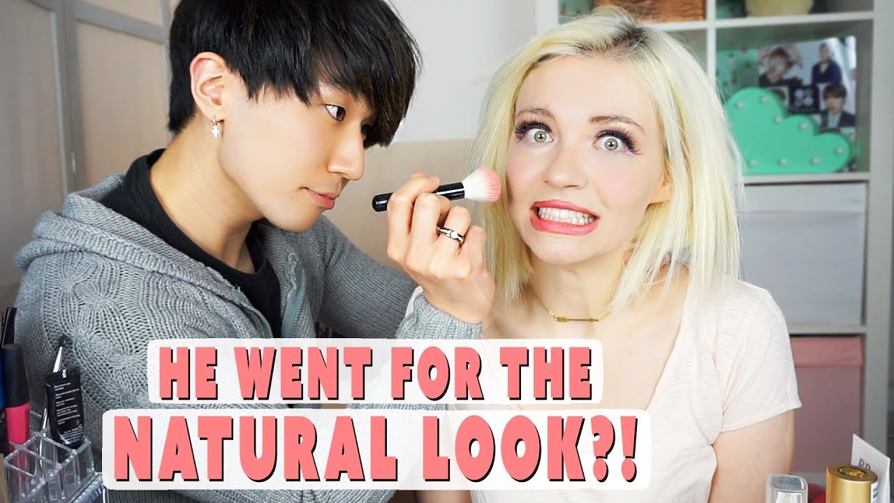 Boyfriend Does My Makeup