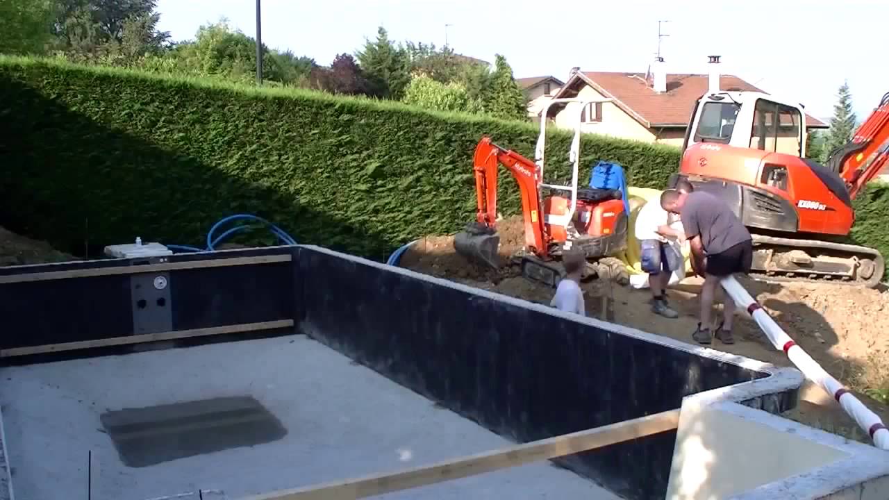 Mira la Construcción de una Alberca Desjoyaux en 4 minutos !