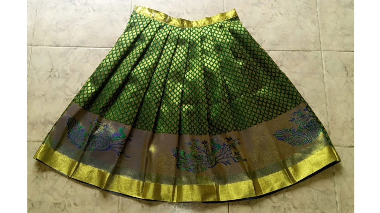 3-4 years kids langa cutting and stitching in Kannada.