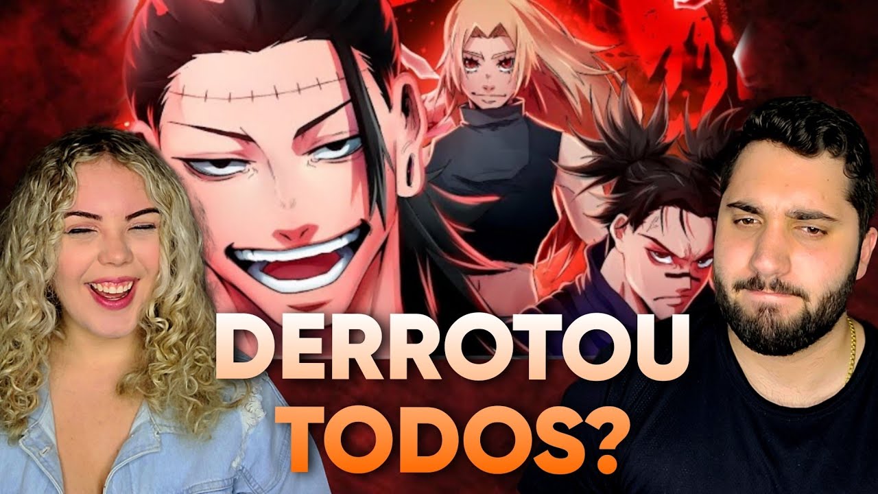 Mau Presságio (Kenjaku Vs Choso e Yuki) Ft. @Chrono0 e @ALBKMUSIC | D.Y.A [ React Casal ]