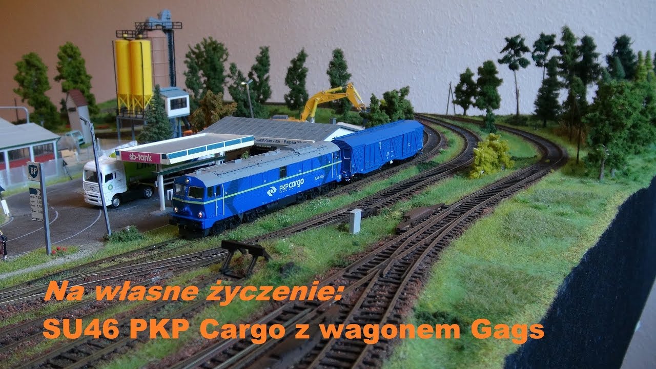 Na własne życzenie: SU46 PKP Cargo z wagonem Gags