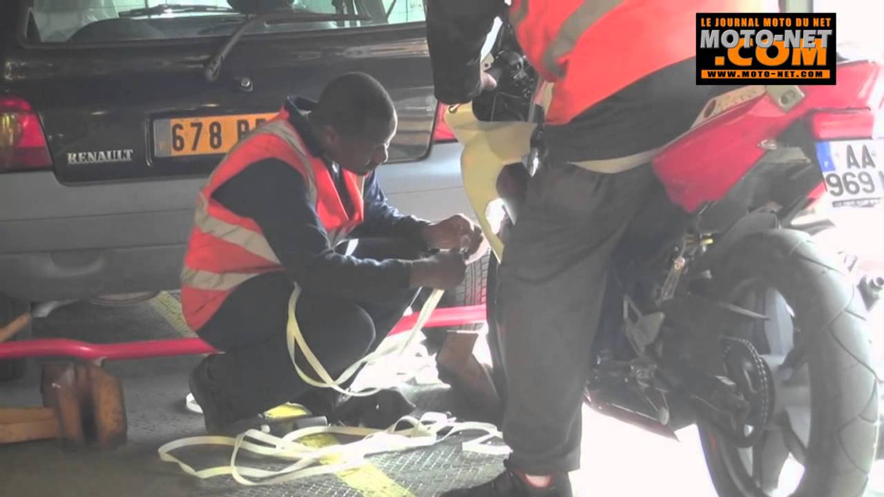 Découverte du service Moto-Train de la SNCF