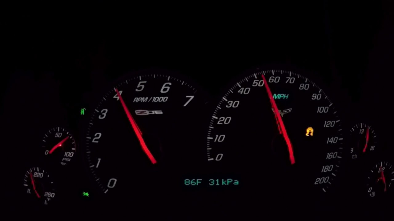 Heads and Cam Z06 speedo + exhaust