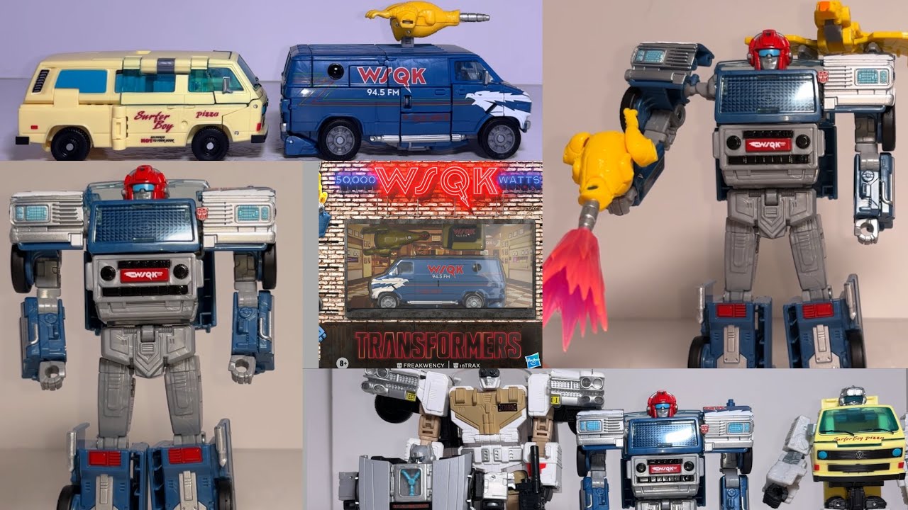 Обзор фигурки Freakwency и 8-trax из серии Transformers Stranger Things. Новая кроссоверная фигур...