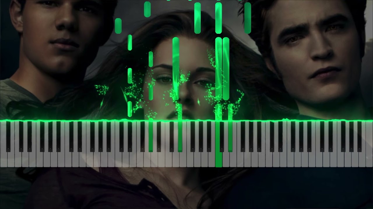 The Twilight Saga - The Kiss by Howard Shore Piano Tutorial