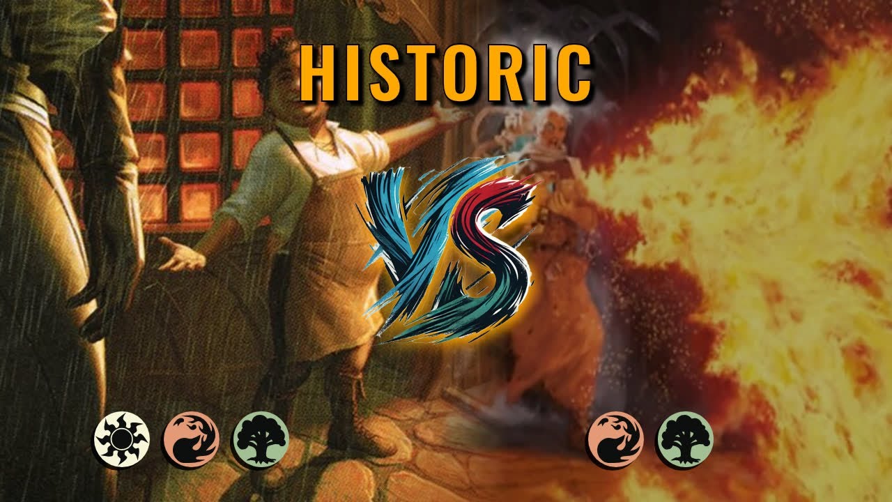 MTG Historic - Naya Aggro by CunicoliGoblin VS Gruul Aggro by Gianlouder