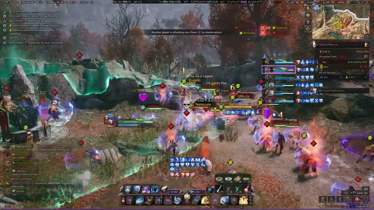 Throne and Liberty | Wargame | Avengers vs Calibers & SDC (Morokai)