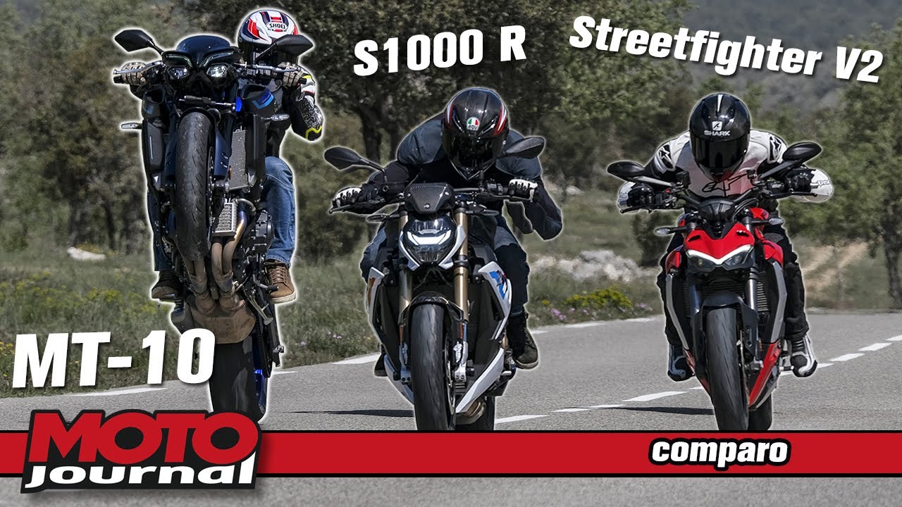 COMPARO#10 – Yamaha MT-10, BMW S1000 R, Ducati Streetfighter V2