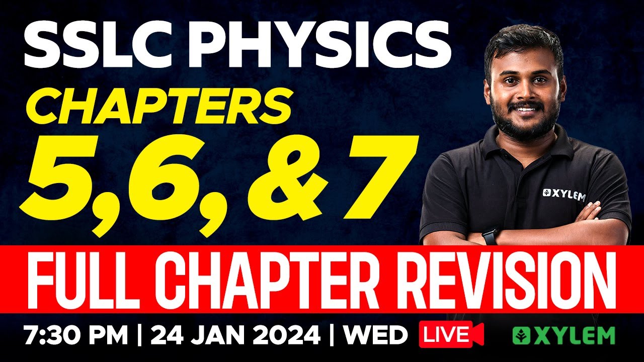 SSLC Physics | Energy Management / ഊർജപരിപാലനം - Full Chapter Revision | Xylem SSLC