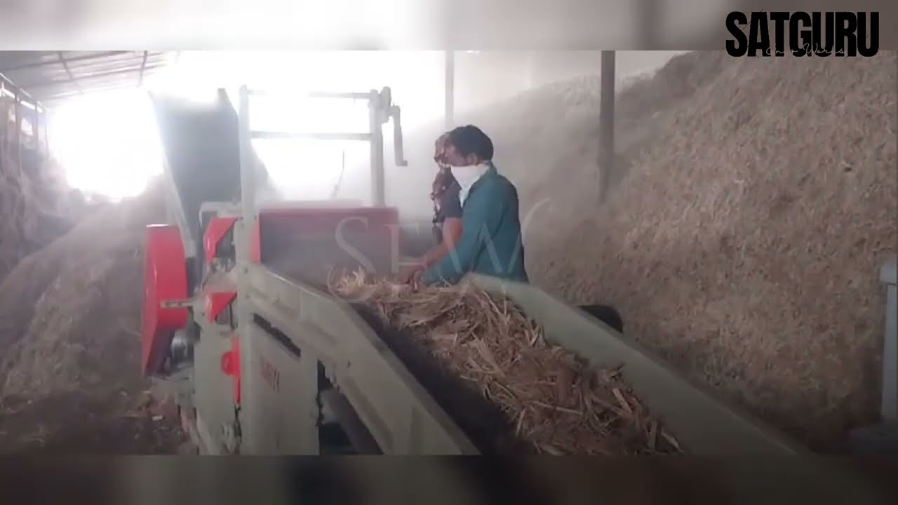 SEW® Biomass Wood waste Shredder l Paddy Straw-Sugarcane Trash Chipper Machine l Call +91 9812003308