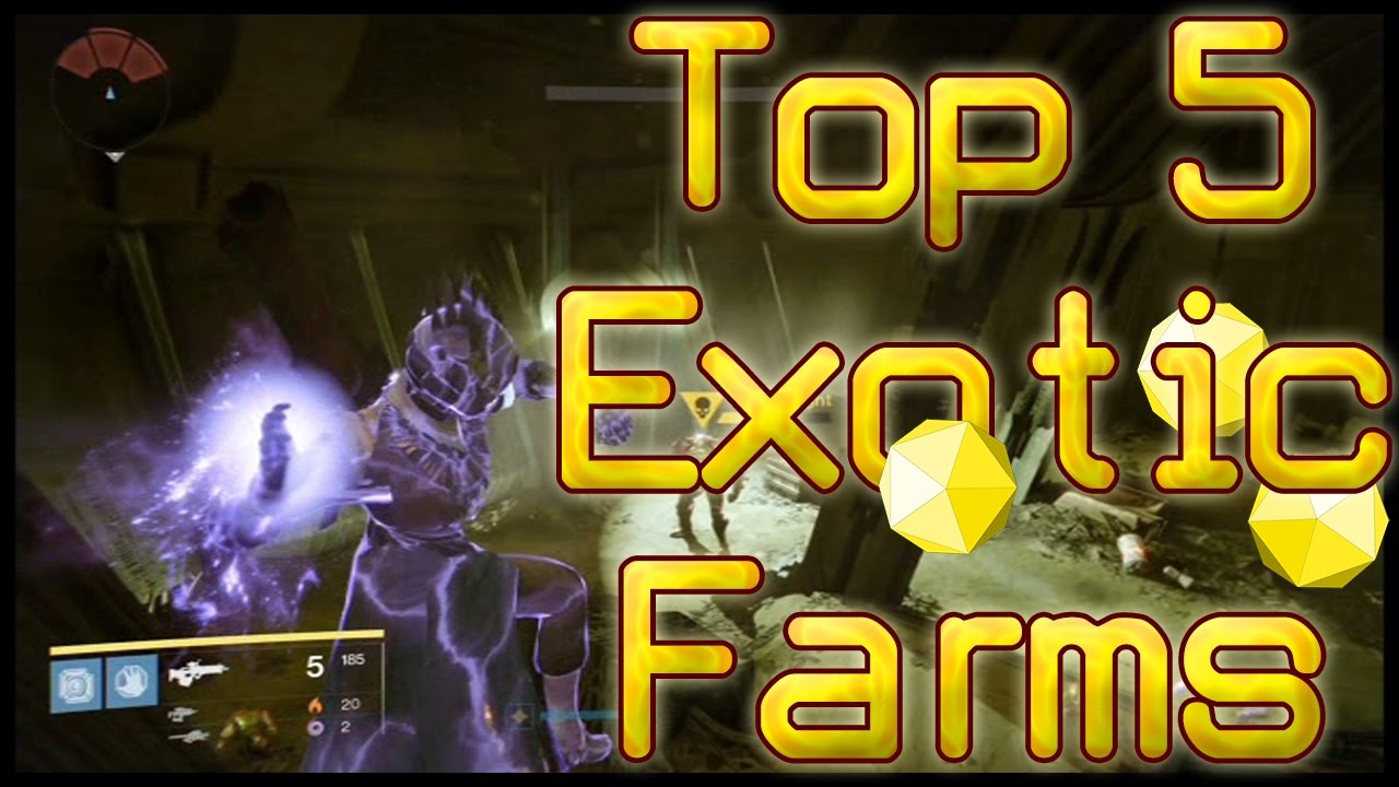 Destiny - Top 5 ways to farm Exotics in Rise of Iron