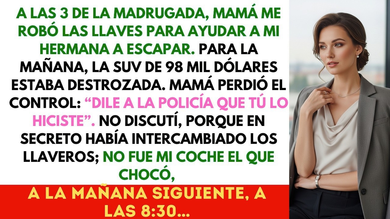 Mis Padres Robaron Mis Llaves Para Mi Hermana  Al Amanecer,la Camioneta de $98,000 Estaba Destr
