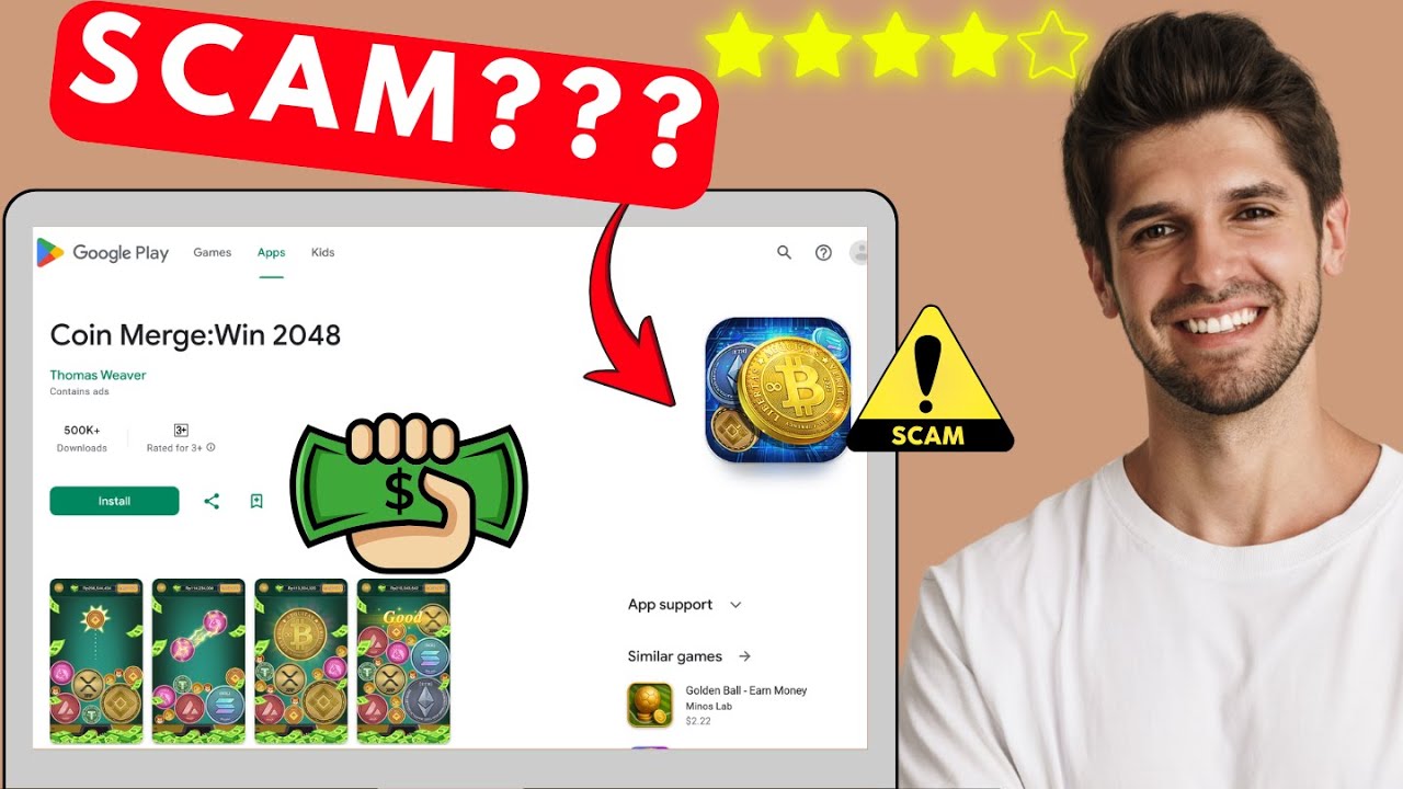 Coin Merge Win 2048 Review &mdash; Real Cash or Scam?