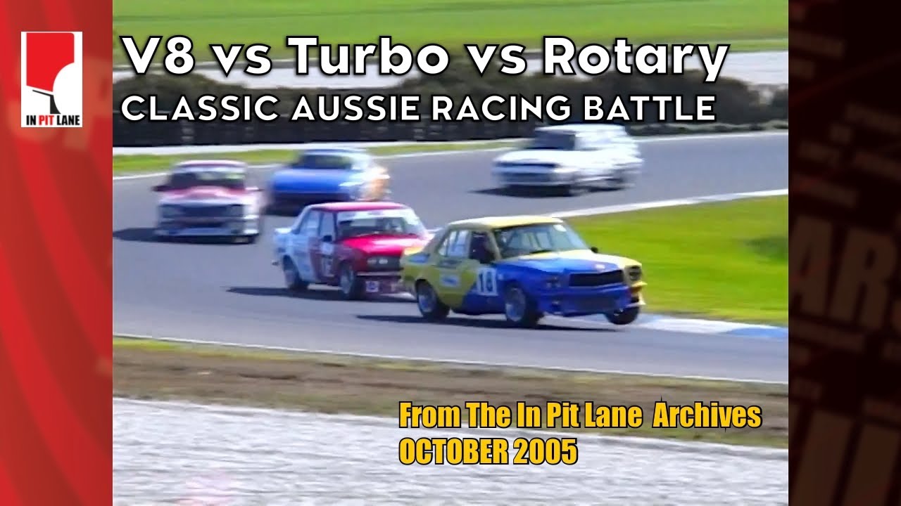 V8 vs Turbo vs Rotary | In Pit Lane Oct 19 2005
