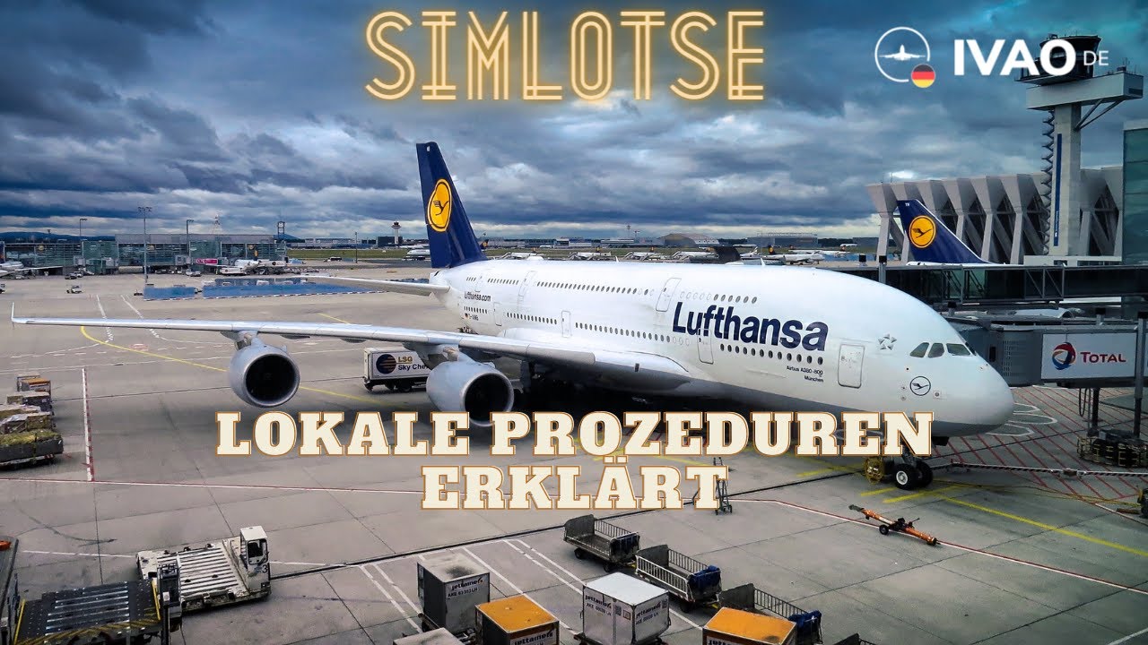 Die lokalen Prozeduren in Frankfurt erklärt |IVAO| Flughafen Frankfurt/Main [OFFIZIELLES LERNVIDEO]