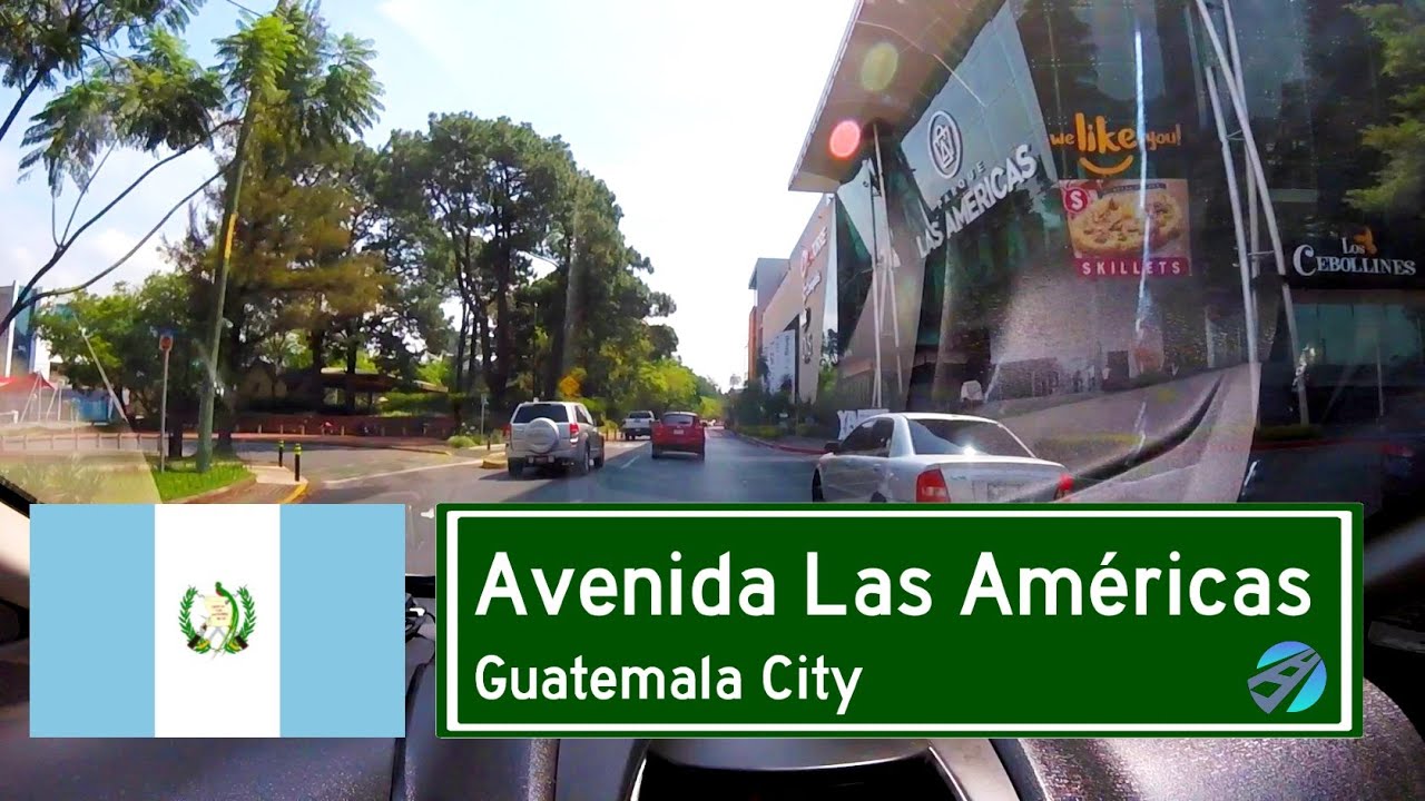 Avenida Las Americas durante la cuarentena | Dash Cam Guatemala