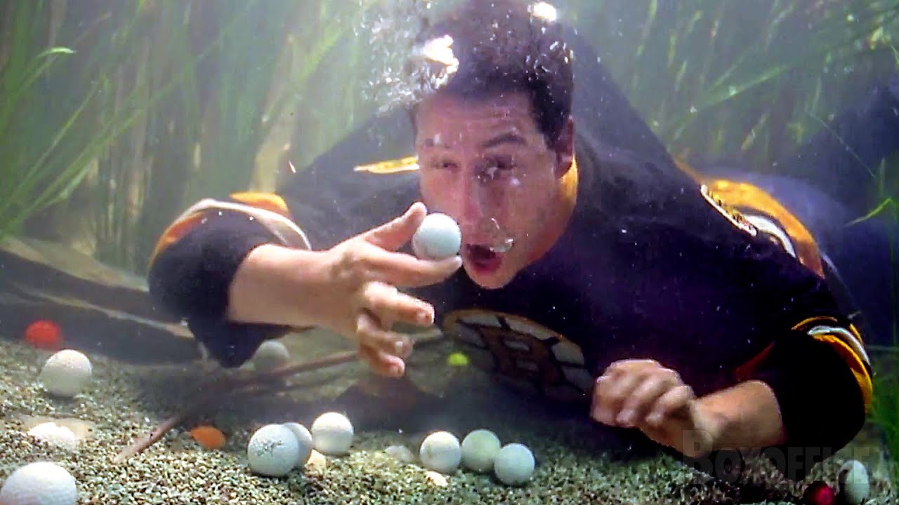 All the best Scenes from Happy Gilmore (Adam Sandler is a genius 🔥)