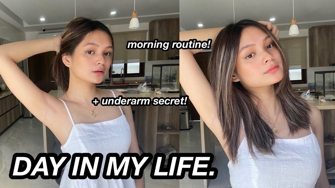 A DAY IN MY LIFE + UNDERARM SECRET | Danica O.
