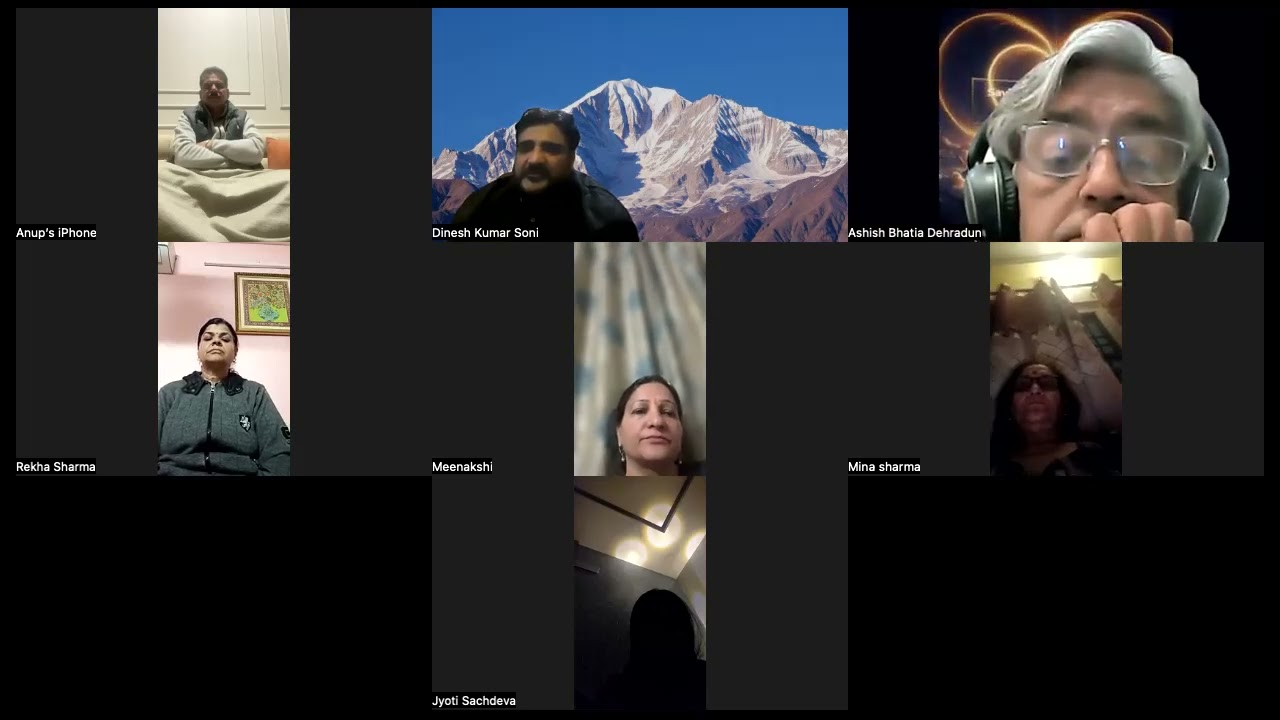 18th Feb 2026- Daily hindi-higherself guided meditation by Dinesh ji nd Poonam ji- Control !