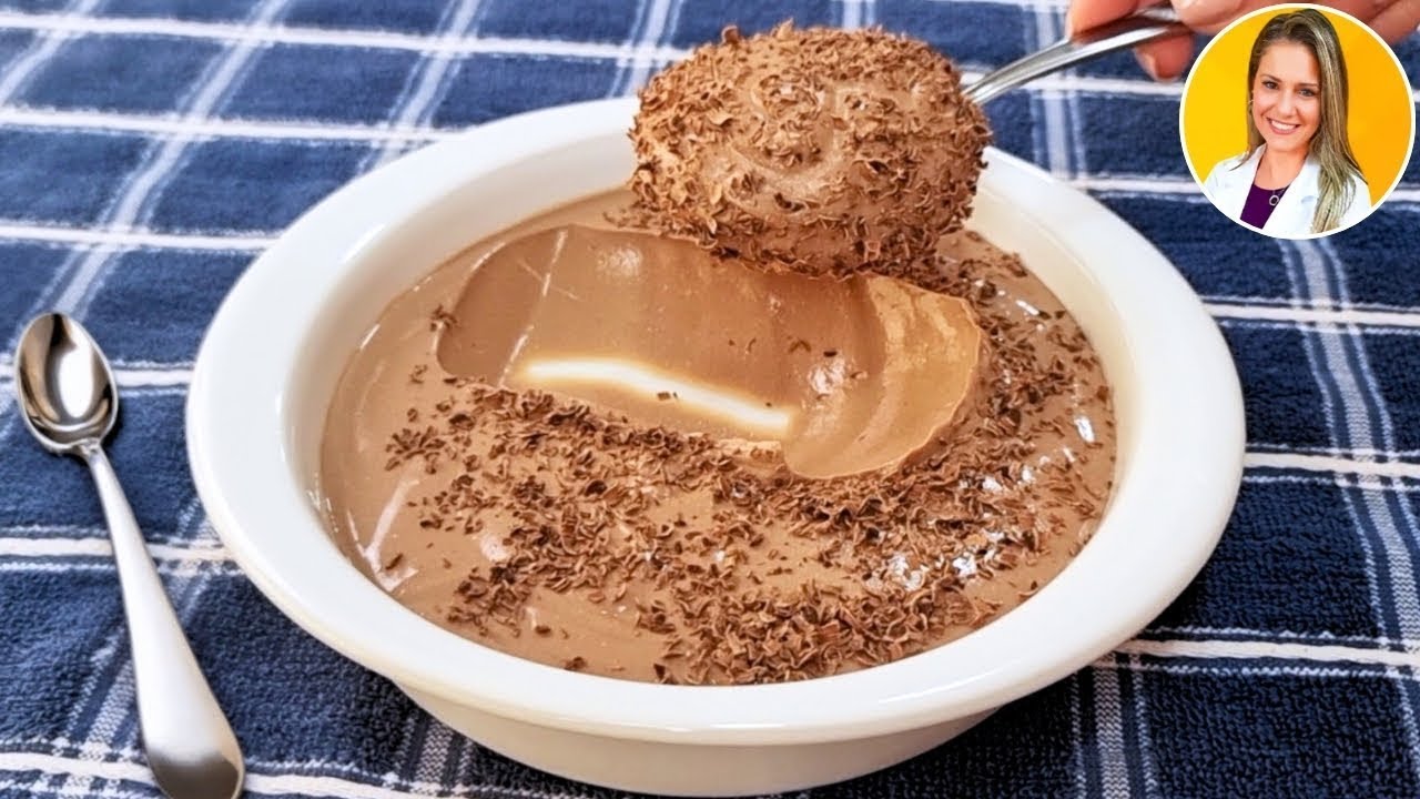 3-INGREDIENT MOUSSE! Low Calorie, High Protein - No Condensed Milk, Cream or Egg! Healthy & Creamy