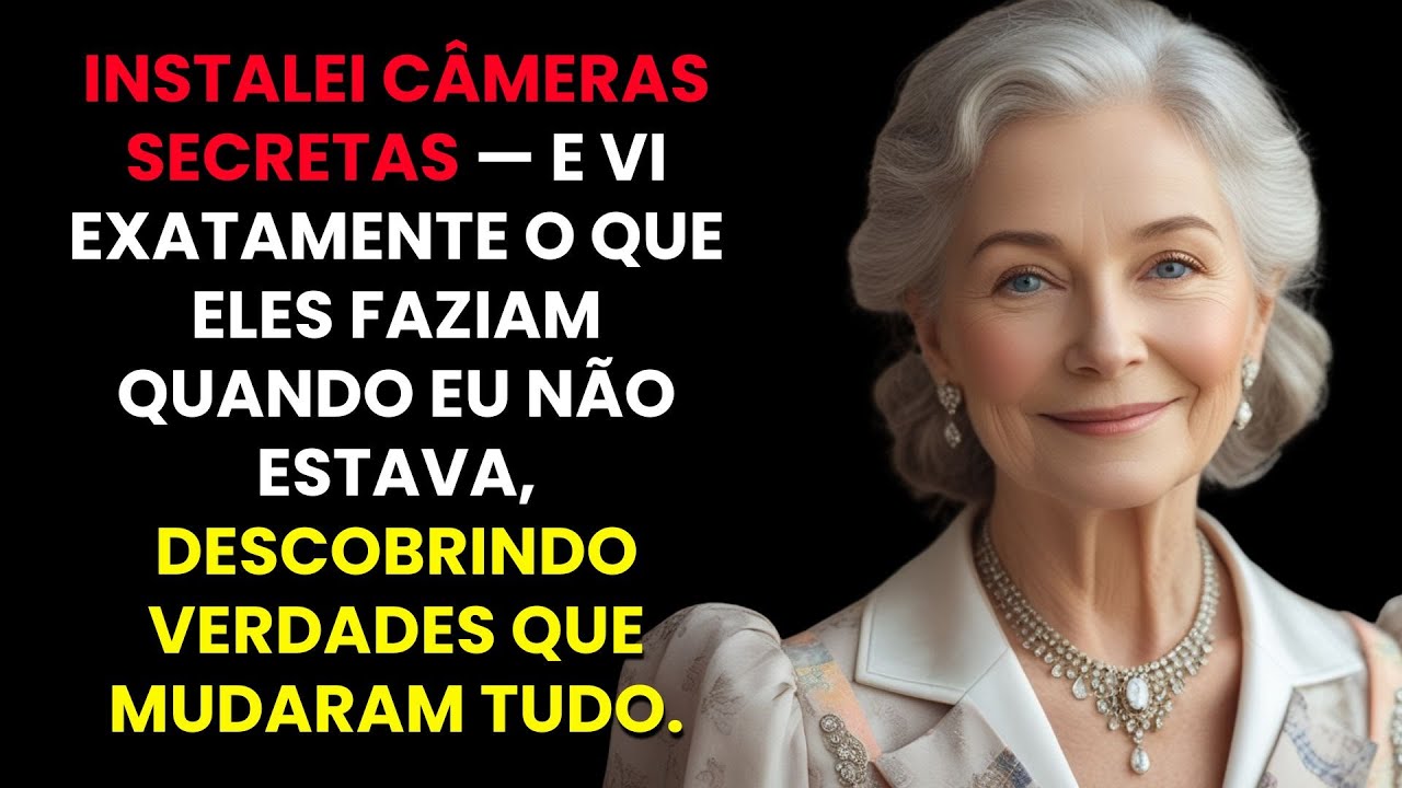 Instalei câmeras secretas e vi o que faziam quando eu não estava...