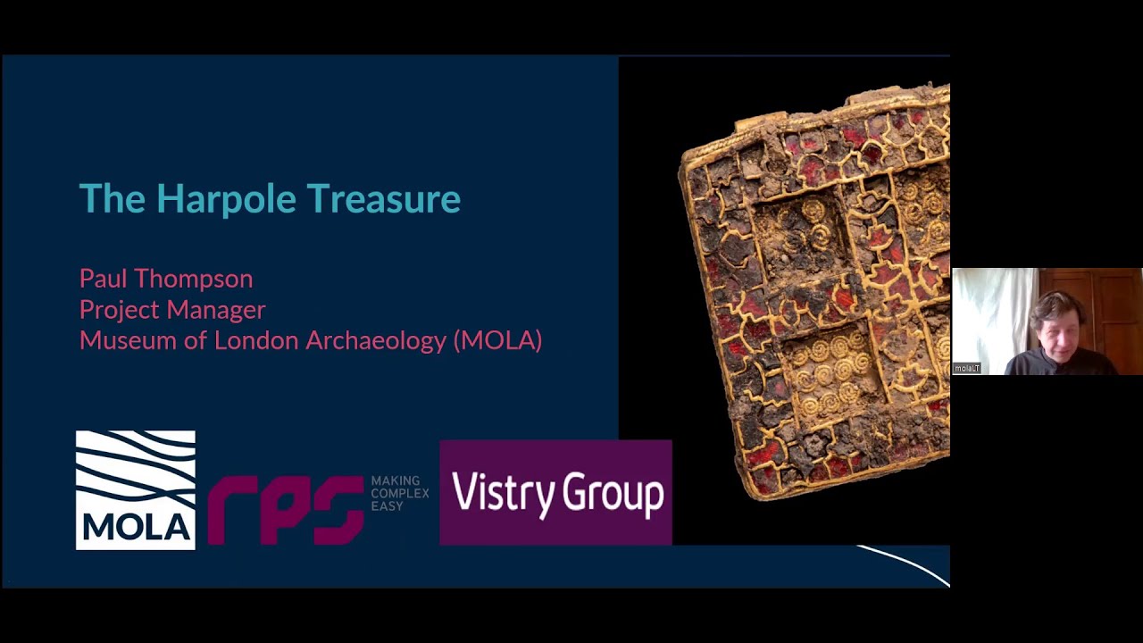 Anglo-Saxon Treasure at Harpole with Paul Thompson, MOLA