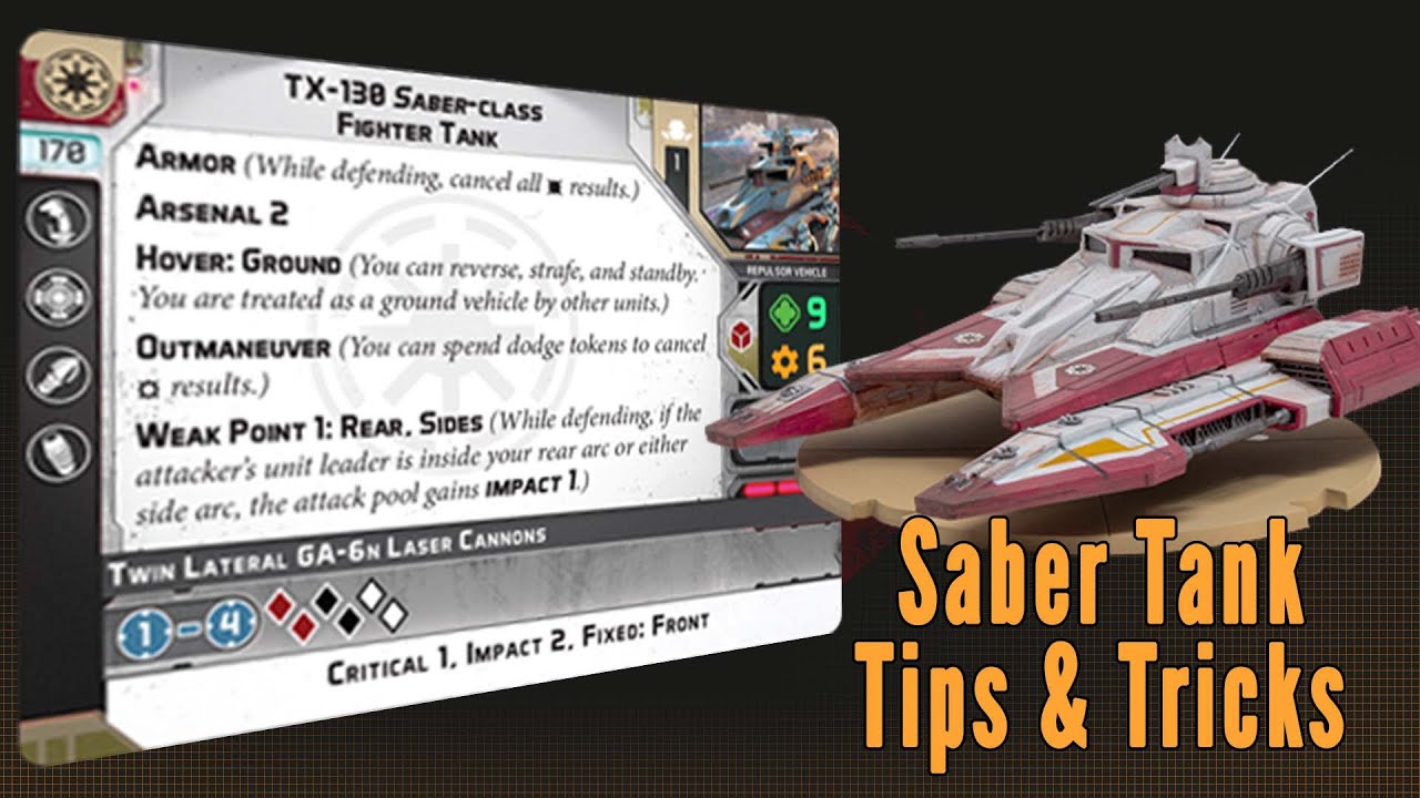 TX-130 Saber Class Fighter Tank - TWO MINUTE UNIT