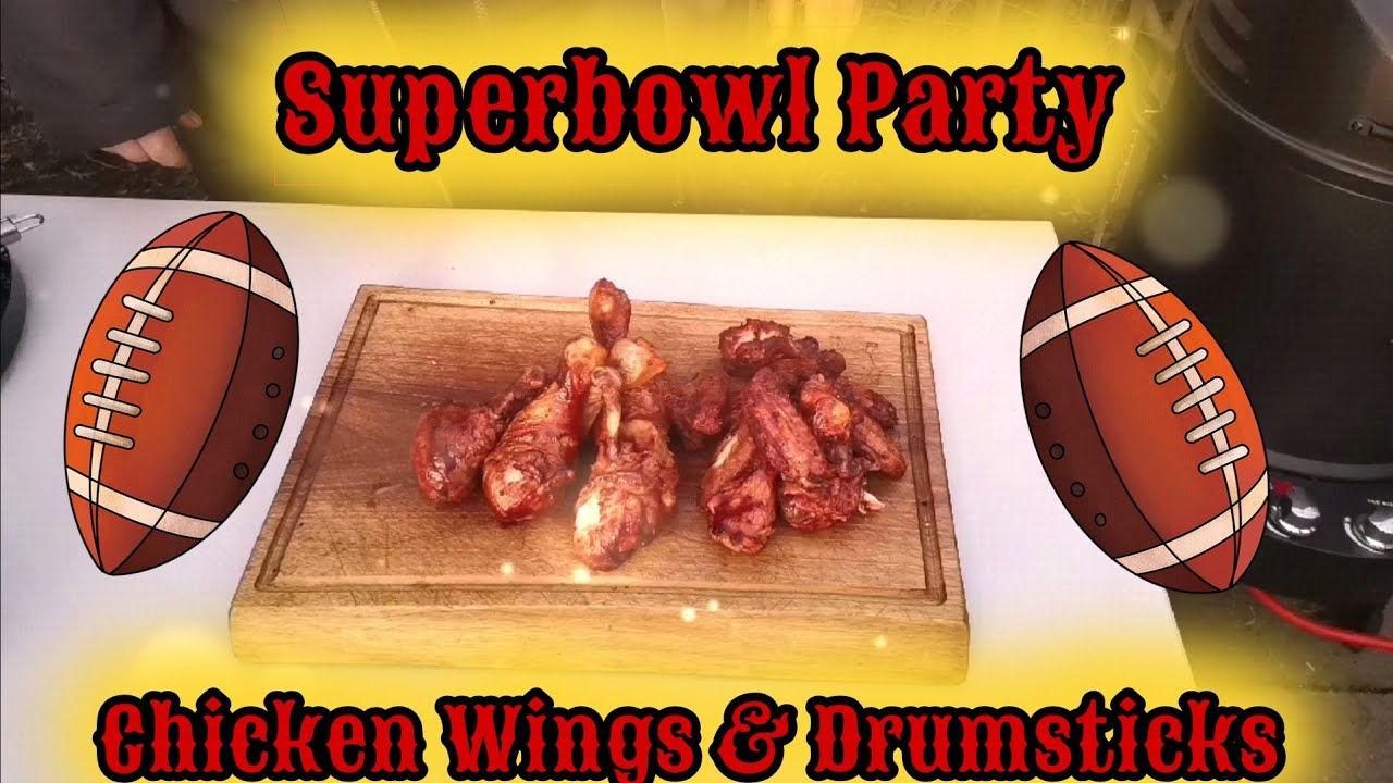 Chicken Wings & Chicken Drumsticks für eure Superbowl Party