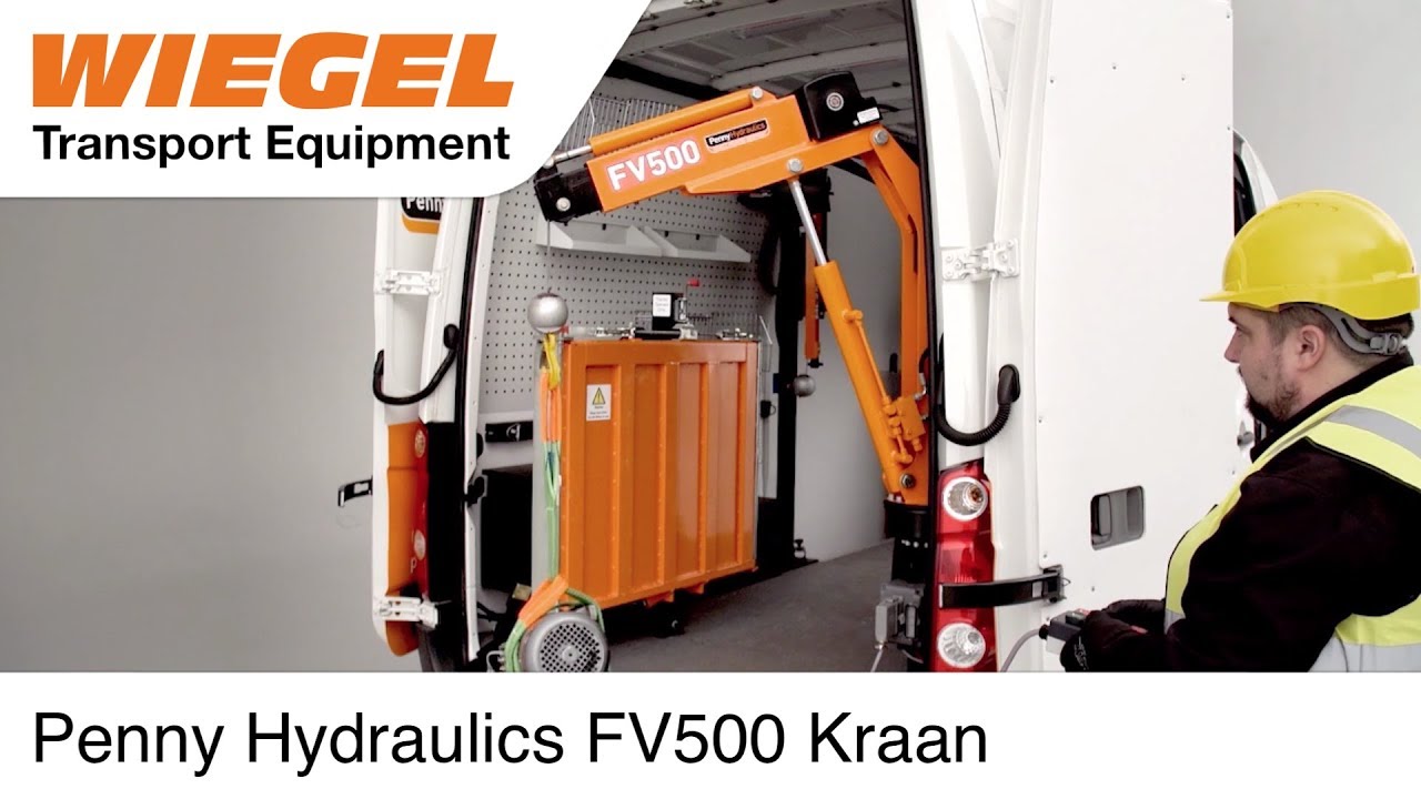 Penny Hydraulics FV500 Swing Lift Autolaadkraan voor Bestelwagens