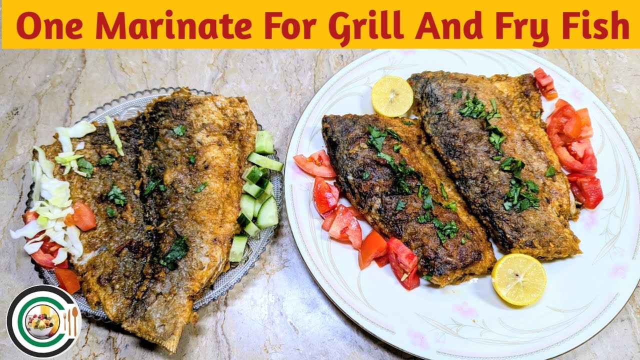 How To Make Perfect Grilled Fish | Easy Juicy Grilled Fish Recipe at Home | Fry Fish