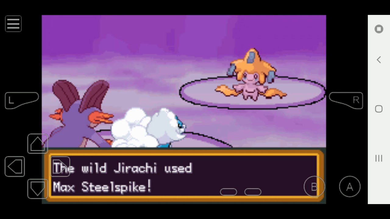 Pokemon Unbound Find Jirachi