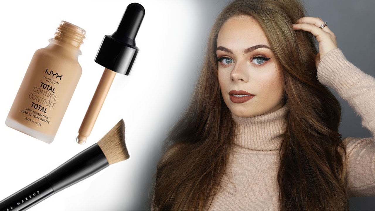 NYX Total Control Drop Foundation / First Impression & Review