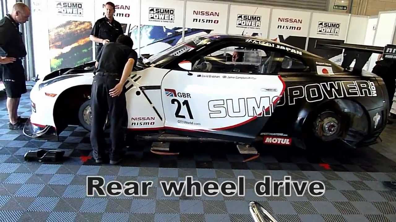 #21 Sumo Power Nissan GT-R FIA GT1 Start up