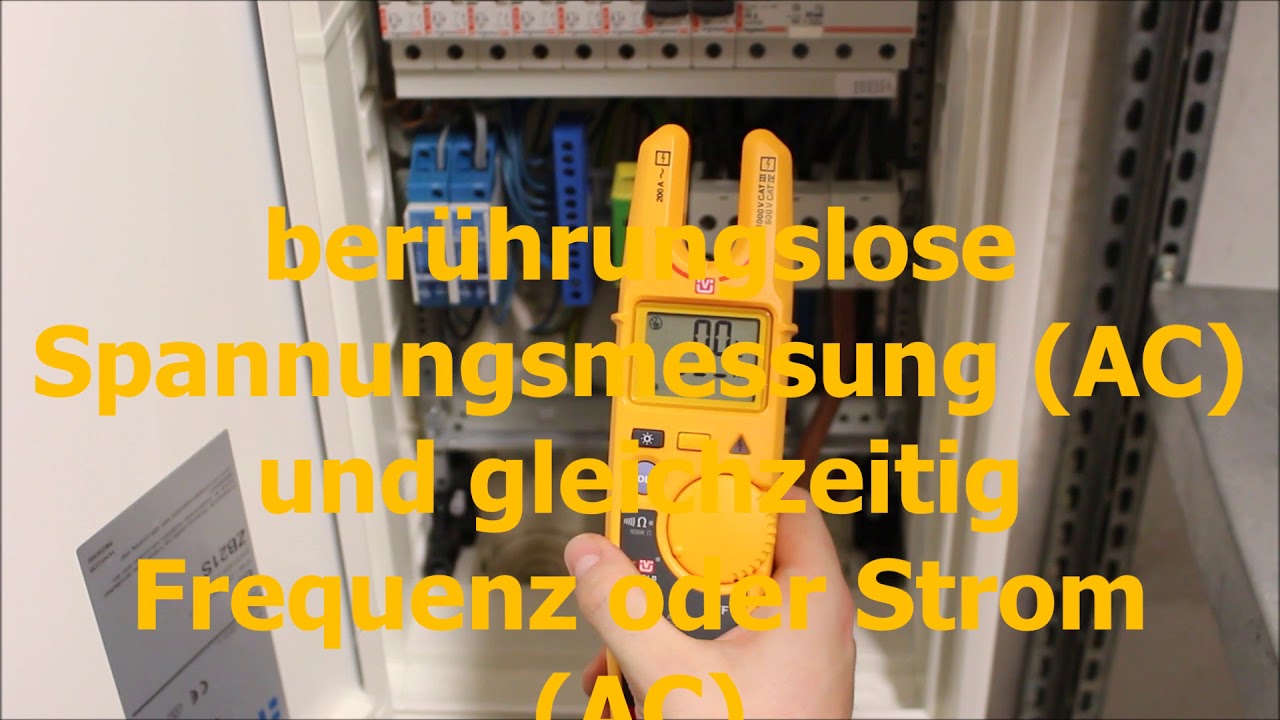 T6-1000 Spannungsprüfer, berührungsloser Spannungsmesser, offene Strommzange Zangenamperemter Fluke