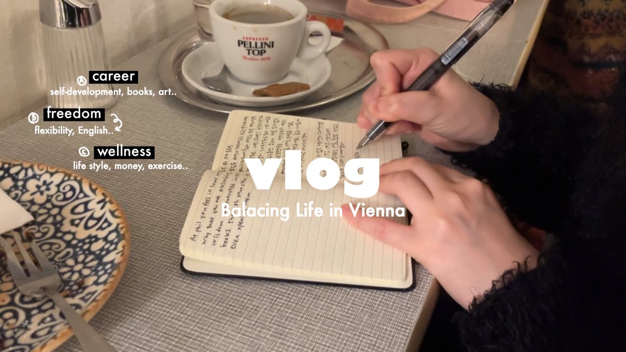 올해의 키워드. 균형 잡힌 일상 만들기. 책과 커피, 예술이 가득한 비엔나에서.. 북카페와 벨베데레 미술관