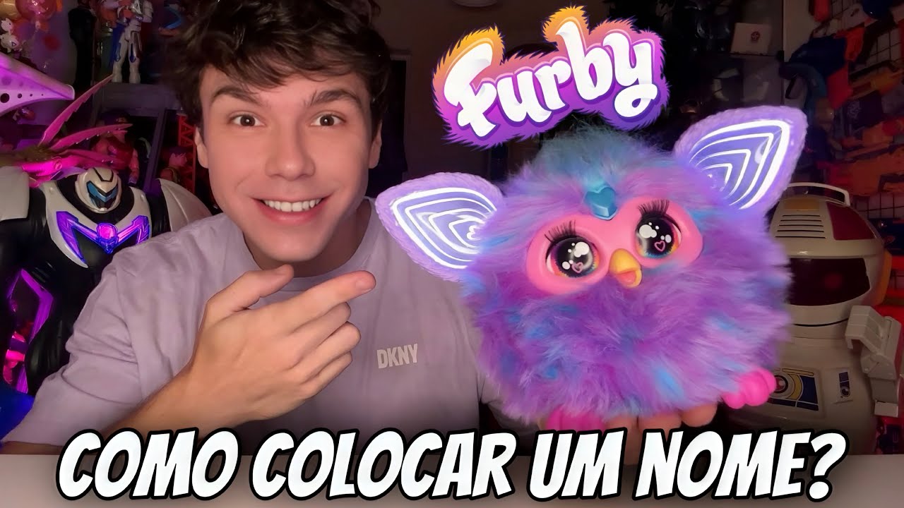 COMO COLOCAR NOME NO NOVO FURBY E ELE RESPONDER AOS COMANDOS PELO NOME! PETER TOYS