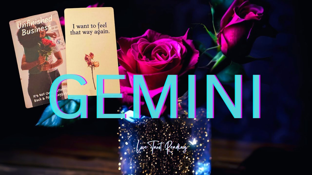 GEMINI THE PERSON YOU'RE NOT TALKING TOO RIGHT NOW! #tarot #gemini #love #heart #horoscope #psychic